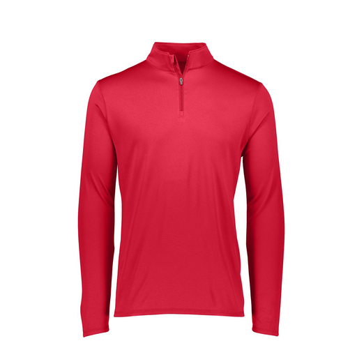 [2785.040.S-LOGO3] Men's Flex-lite 1/4 Zip Shirt (Adult S, Red, Logo 3)