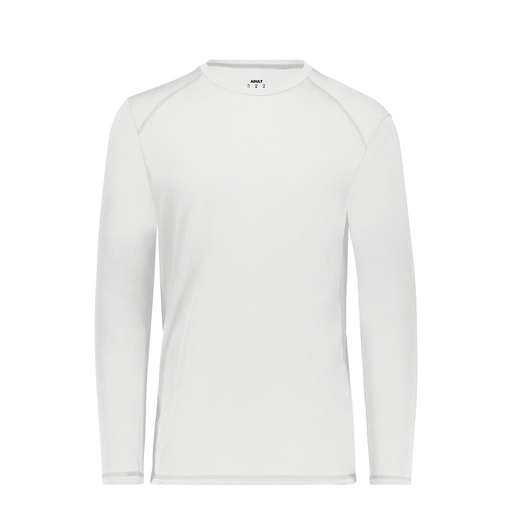 [6846.005.S-LOGO2] Youth SoftTouch Long Sleeve (Youth S, White, Logo 2)