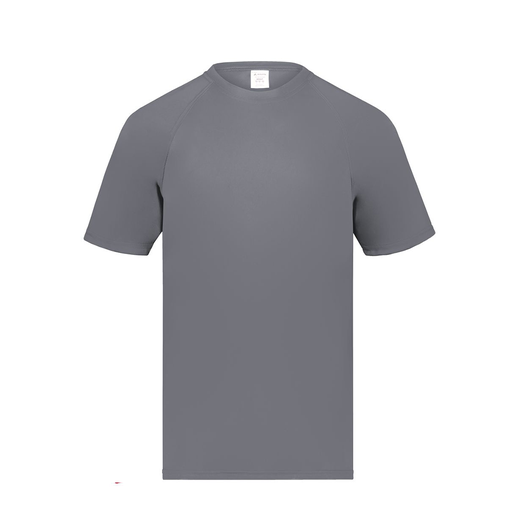 [2791.059.S-LOGO2] Youth Smooth Sport T-Shirt (Youth S, Gray, Logo 2)