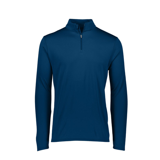 [2787.065.XS-LOGO3] Ladies Dri Fit 1/4 Zip Shirt (Female Adult XS, Navy, Logo 3)