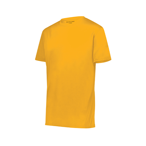 [222818.025.S-LOGO3] Men's Movement Dri Fit Shirt (Adult S, Athletic Gold, Logo 3)