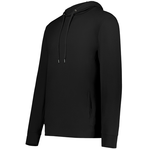 [222598.080.S-LOGO1] Men's Ventura Thin Knit Hoodie (Adult S, Black, Logo 1)