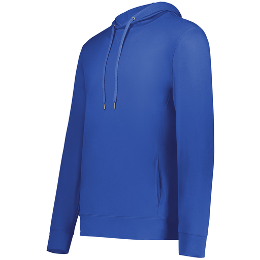 [222598.060.S-LOGO2] Men's Ventura Thin Knit Hoodie (Adult S, Royal, Logo 2)