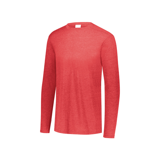 [FTLCUBRD-YS-LOGO2] Youth LS Ultra-blend T-Shirt (Youth S, Red, Logo 2)