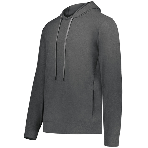 [222698.E83.S-LOGO2] YOUTH VENTURA THIN KNIT HOODIE (Youth S, Gray, Logo 2)