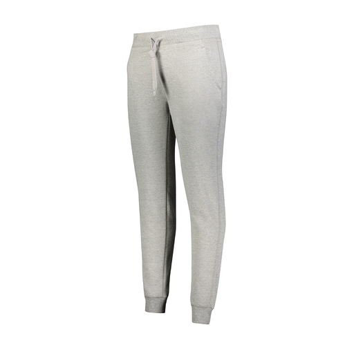 [229748.017.XS-LOGO3] Ladies 60/40 Fleece Jogger (Female Adult XS, Silver, Logo 3)