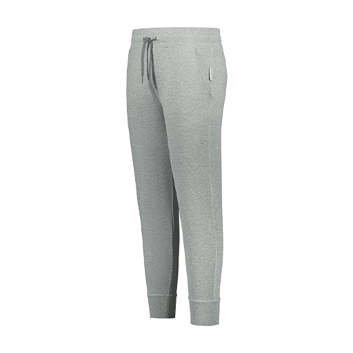 [222799.013.XS-LOGO2] LADIES VENTURA SOFT KNIT JOGGER (Female Adult XS, Silver, Logo 2)